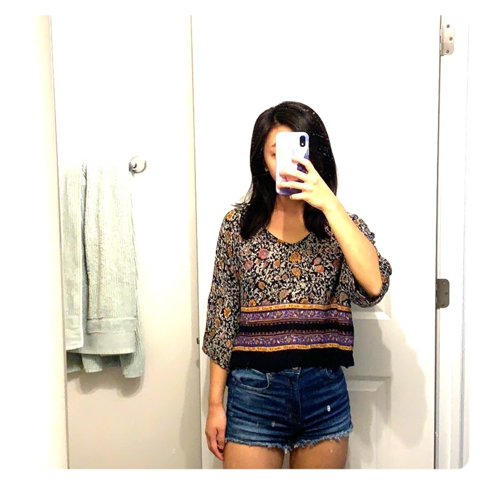S urban outfitters boho top